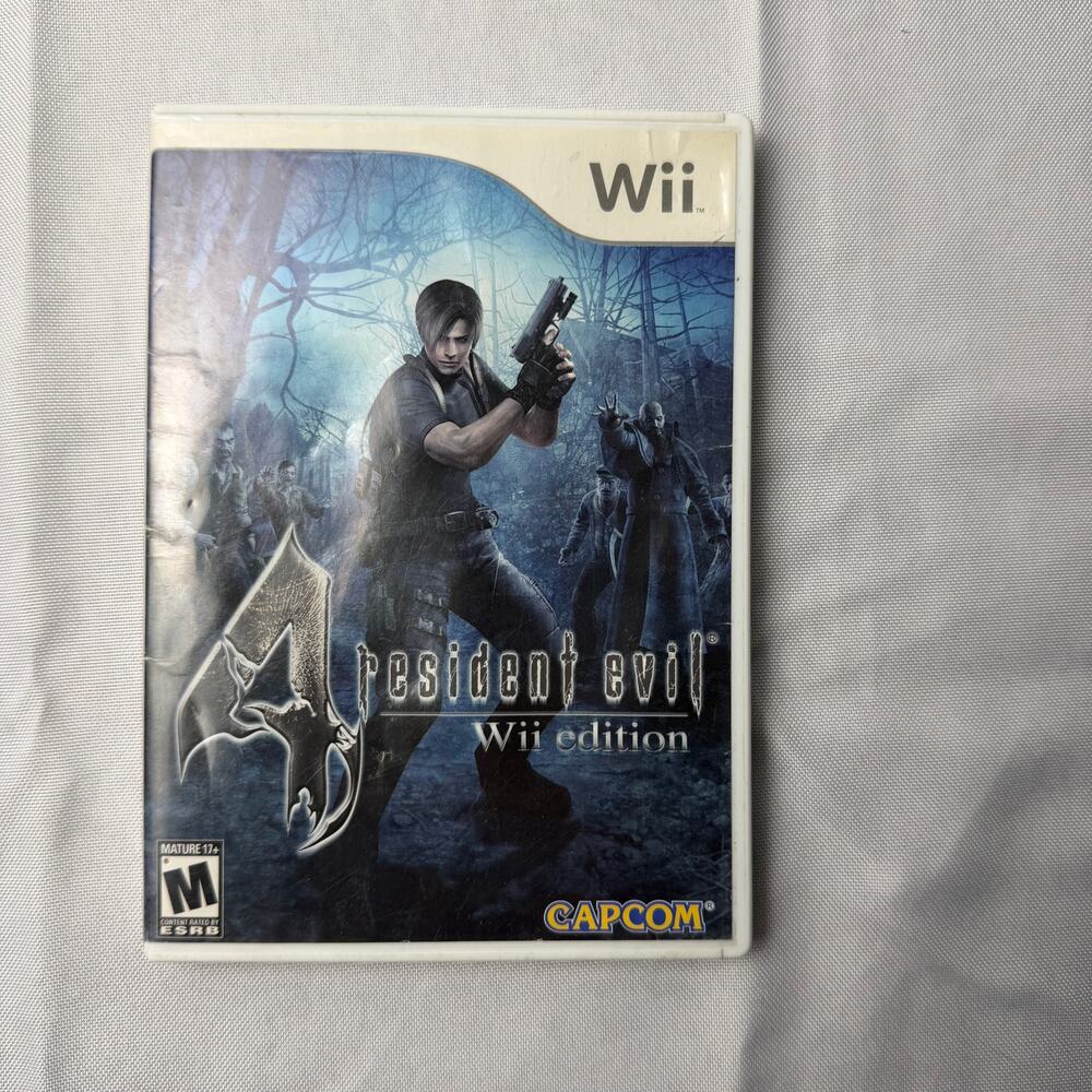 Resident Evil 4 Wii Edition Nintendo Wii Capcom Survival Horror CIB